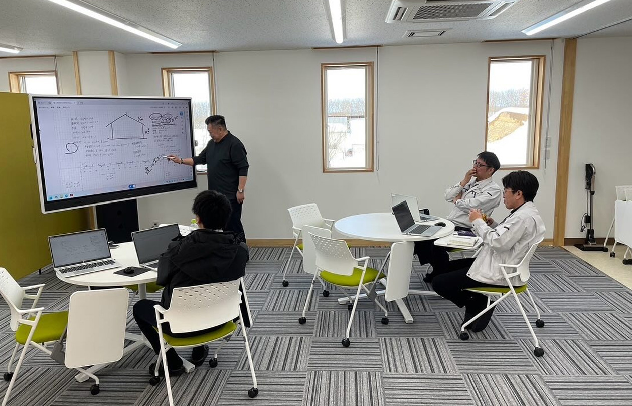 農場運用を考えた施設計画